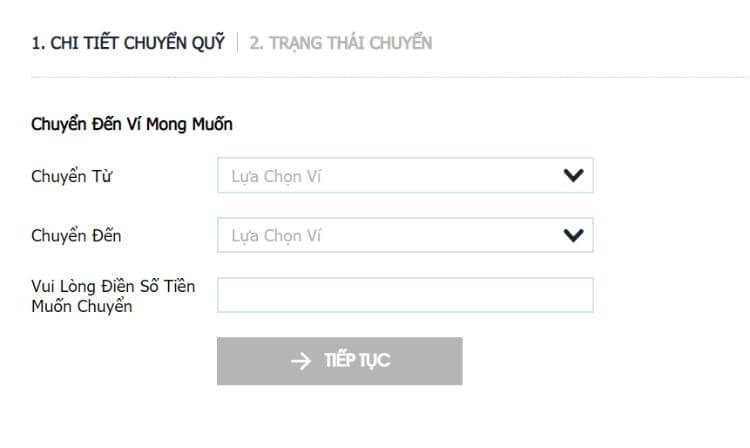 chuyển quỹ