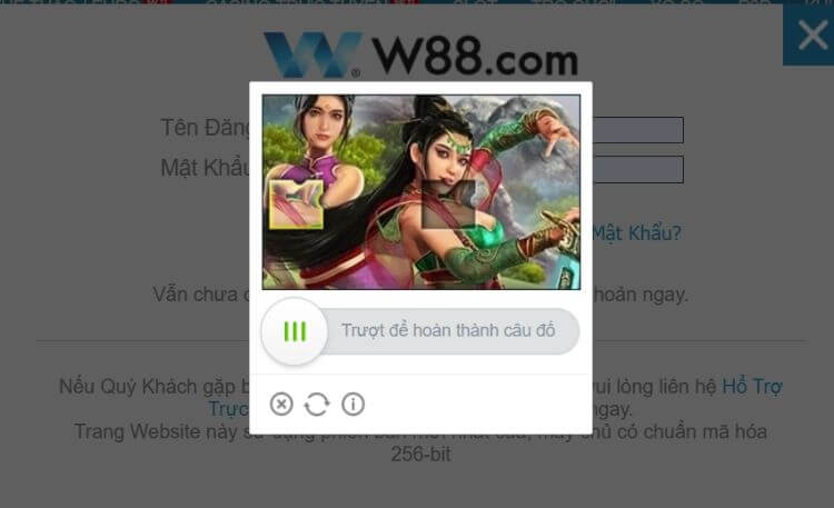 đăng nhập w88