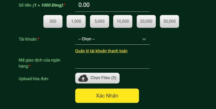 Gửi tiền fb88