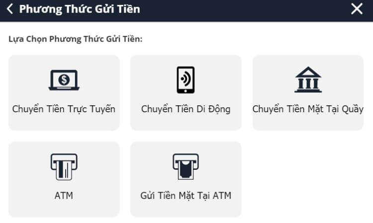 gửi tiền
