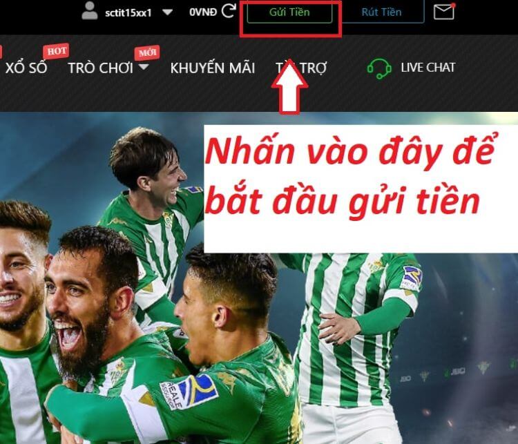 gửi tiền