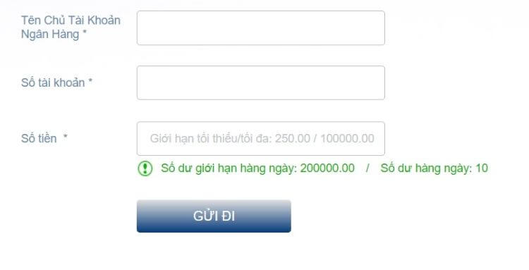 rút tiền nhà cái BK8